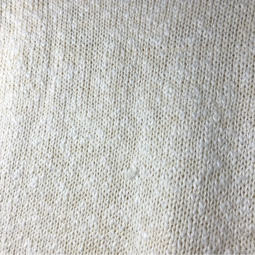 Vintage 80s Cottage Knit Short Sleeves Sweater Pastel Tones Floral Mervyn's